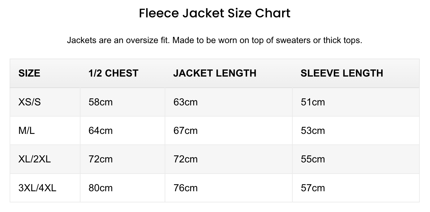 Love Heart Fleece Jacket - PREORDER