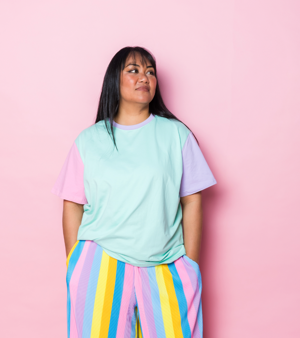 Cotton Candy Oversize Tee