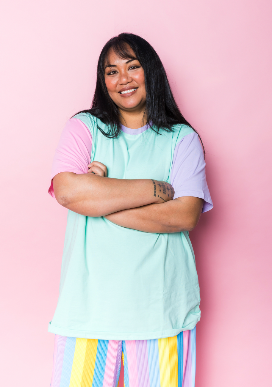 Cotton Candy Oversize Tee