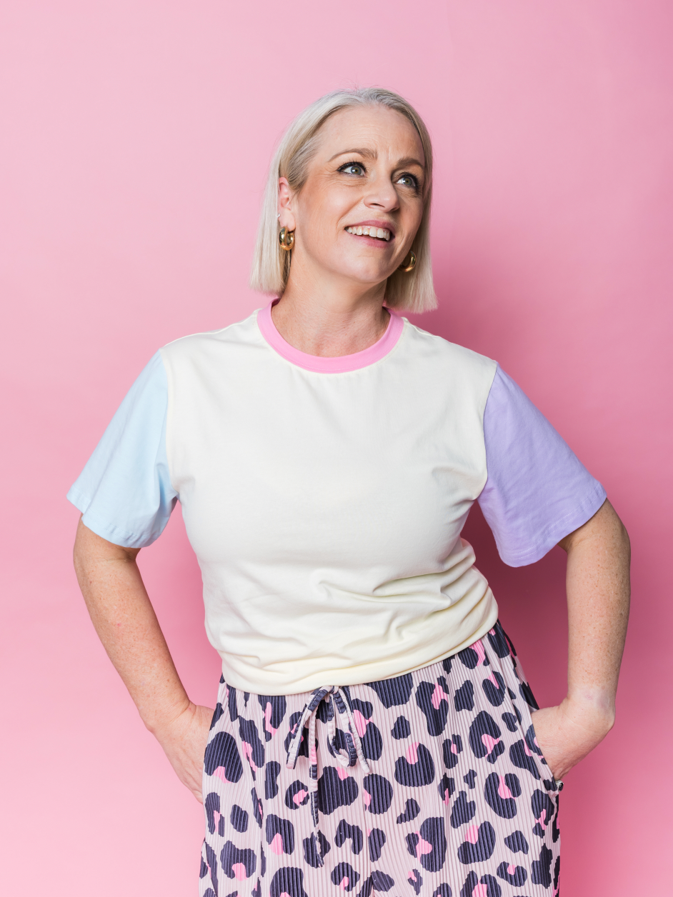 Pastel Dreams Oversize Tee