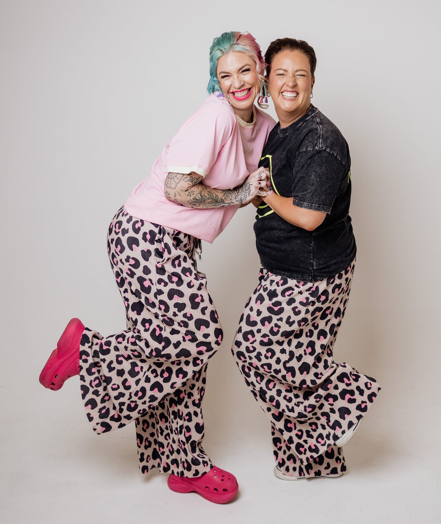 Leopard Print Stretch Pants - RESTOCKING IN AUG!