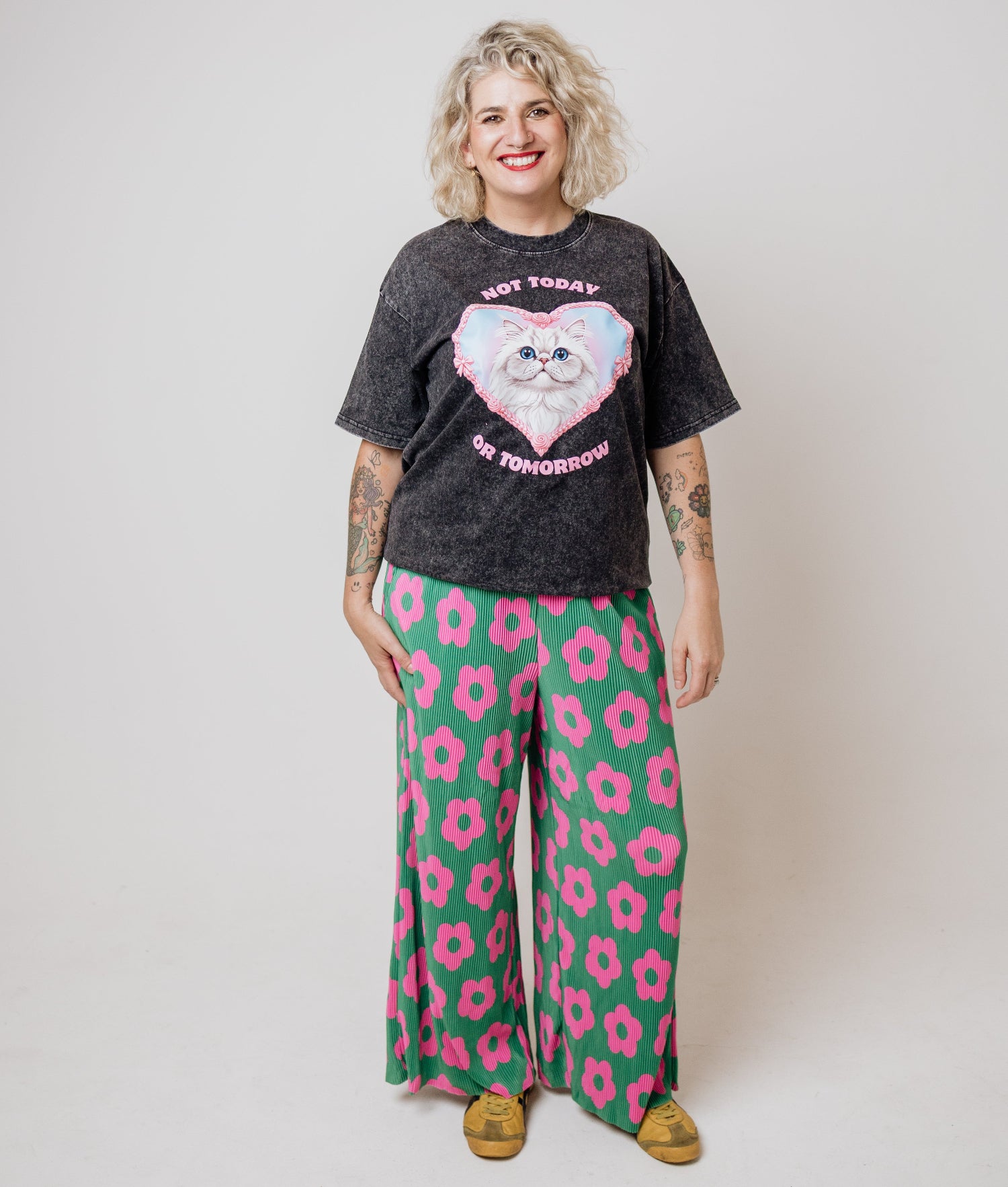 Flower Power Stretch Pants