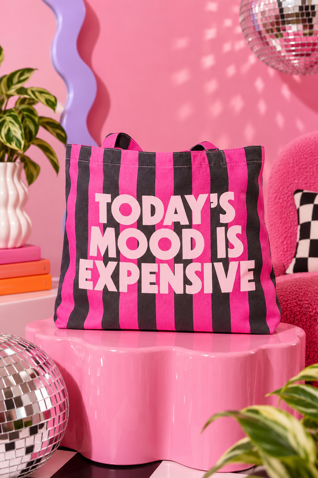 Today's Mood Is Expensive Tote Bag - ONLINE OCT 15!