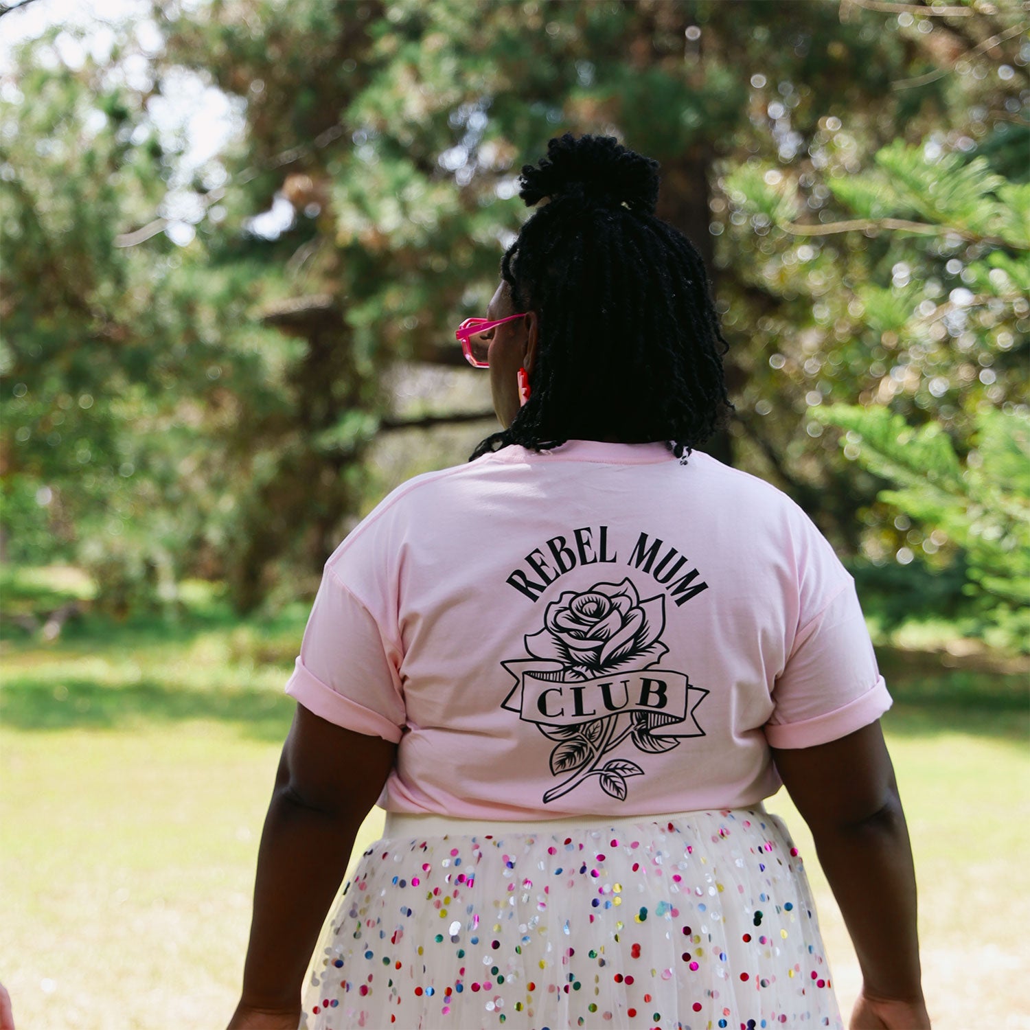 Rebel Mums Club Womens Cream Tee