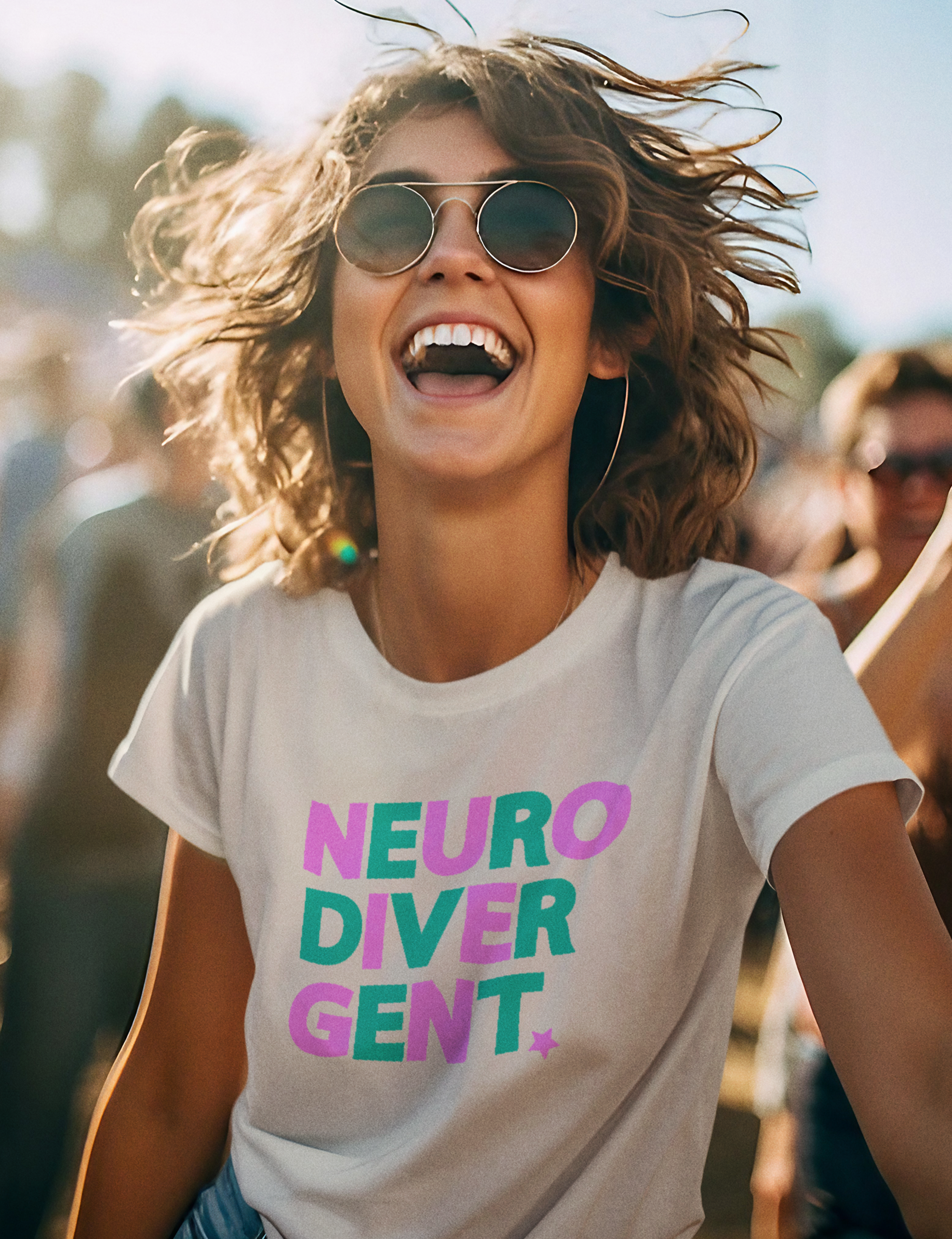 Neurodivergent Natural Tee