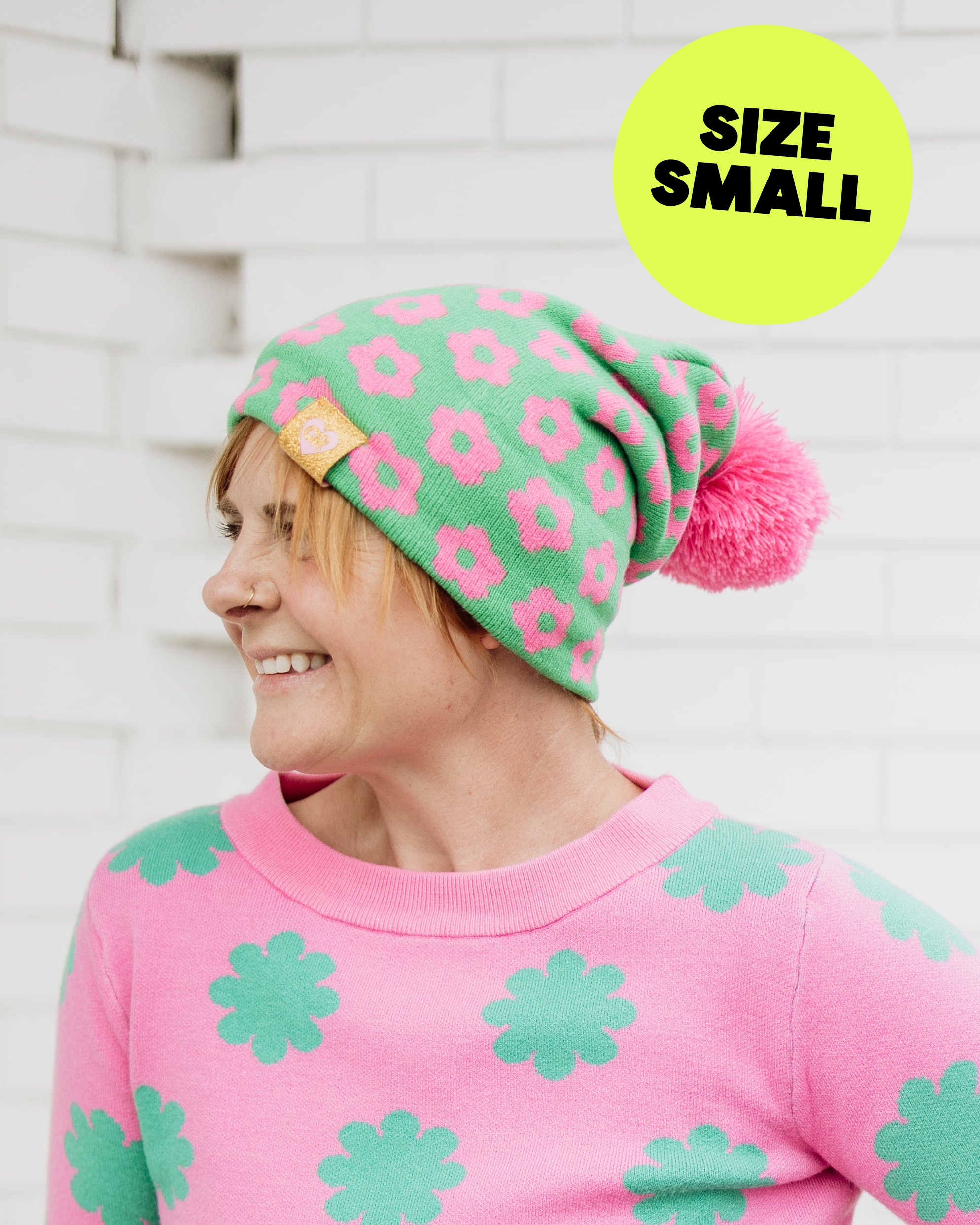 Flower Power Beanie - SMALL