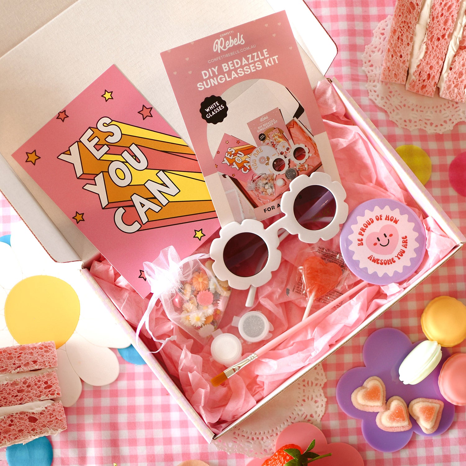 Kids DIY Craft Bedazzle Sunnies Pack