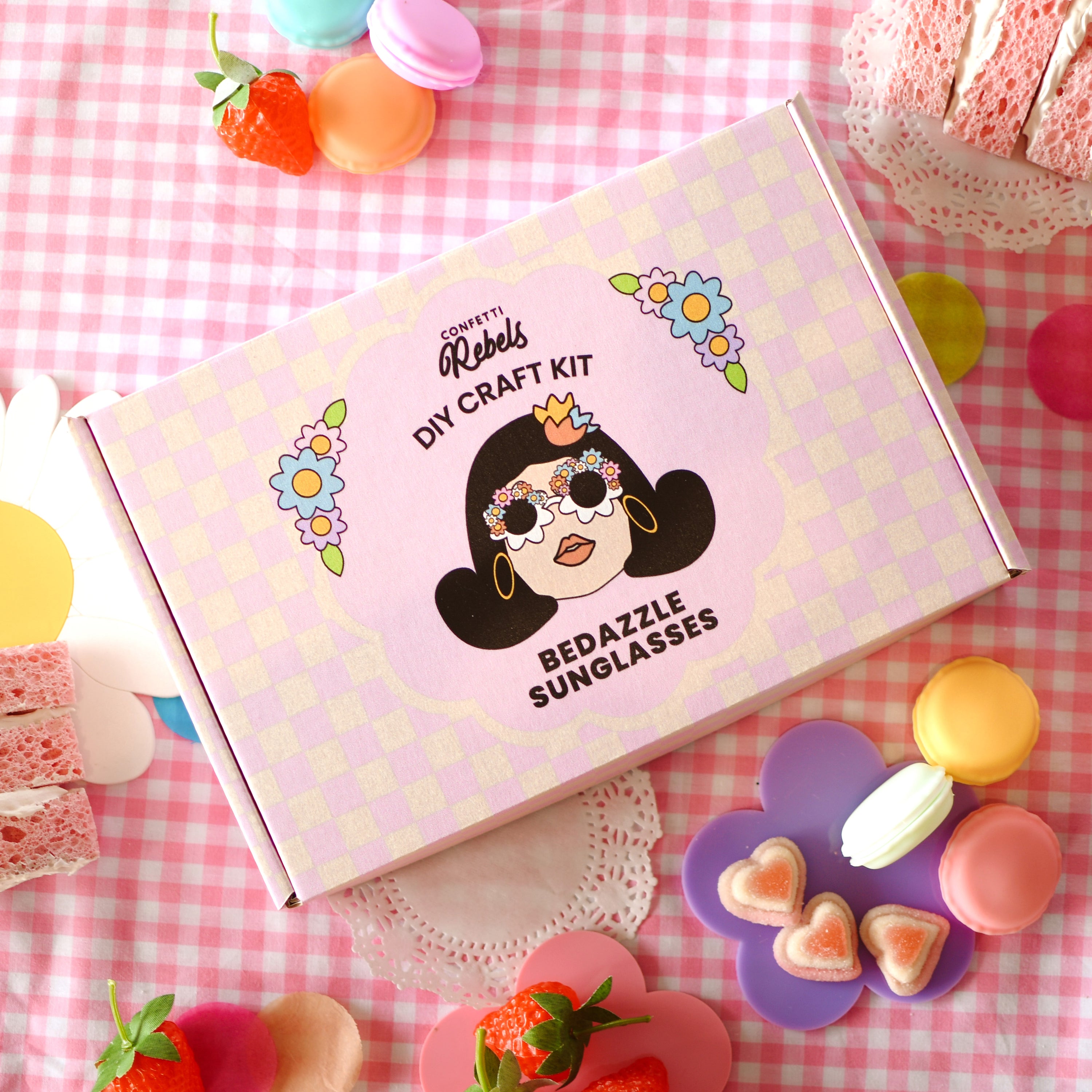 Kids DIY Craft Bedazzle Sunnies Pack