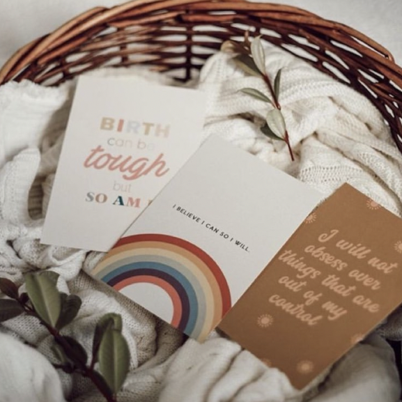 Pregnancy & Birth Affirmation Cards