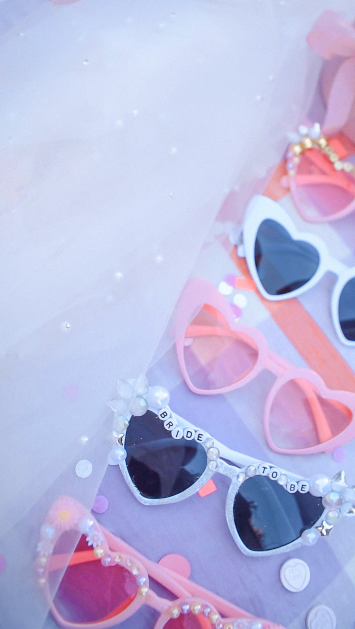 Bridal DIY Bedazzle Sunnies Kit - 6 Pack