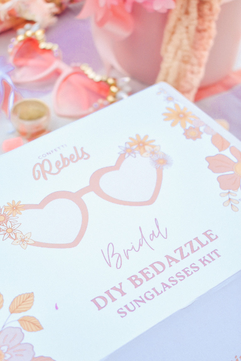 Bridal DIY Bedazzle Sunnies Kit - 6 Pack