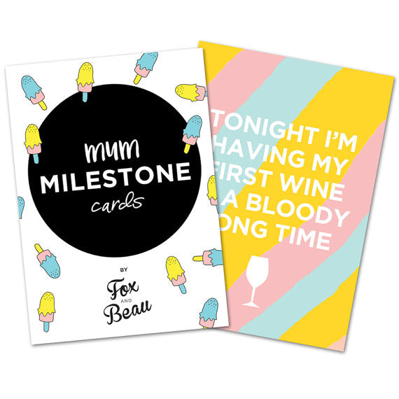 Mum Milestone Cards - 10 cards