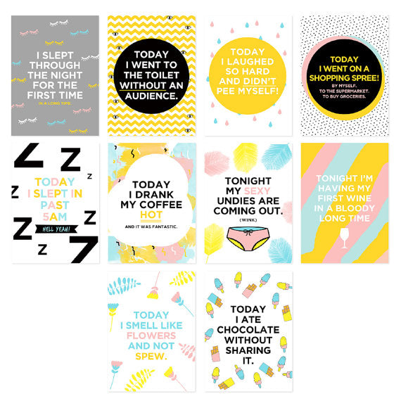 Mum Milestone Cards - 10 cards
